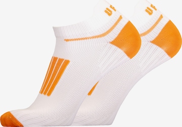 UphillSport Sportsocken 'FRONT LOW' in Orange: Vorderseite