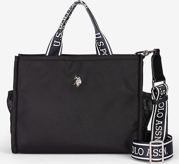 U.S. POLO ASSN. Shopper in Zwart: voorkant
