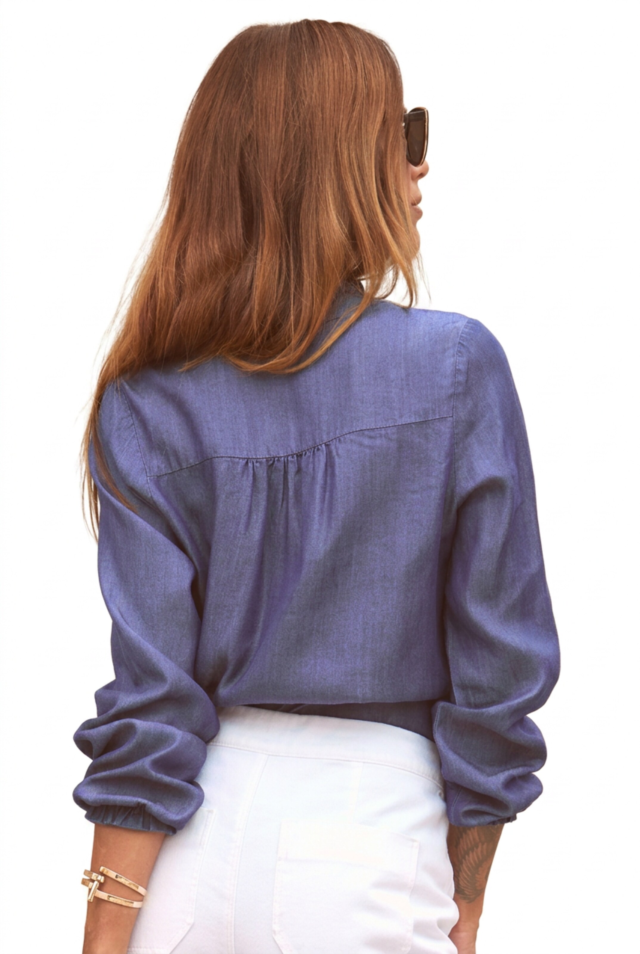 Loosefit Camicia da donna di LASCANA in blu