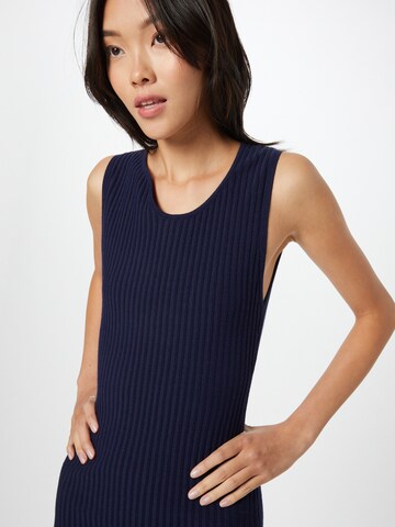 JUST FEMALE Knitted dress 'Elegant' in Blue