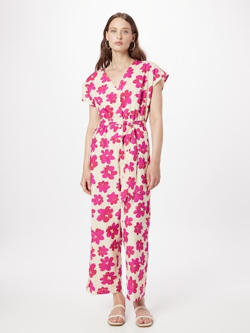 Monki Jumpsuit in Geel: voorkant