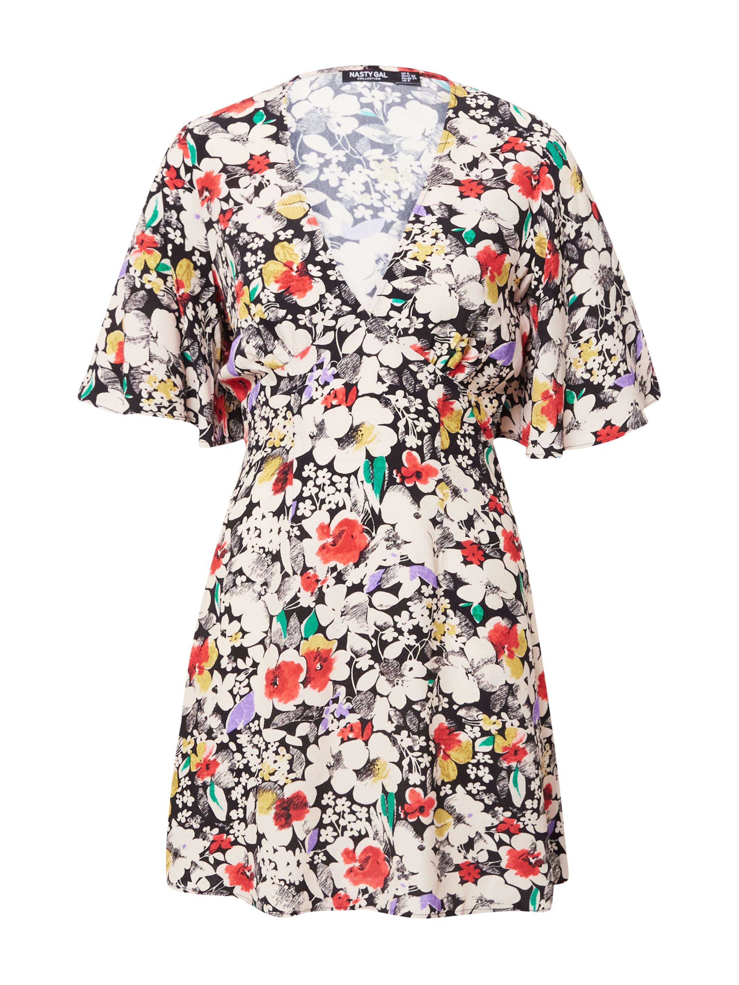 jauktas krāsas Nasty Gal Kleita: no priekšpuses