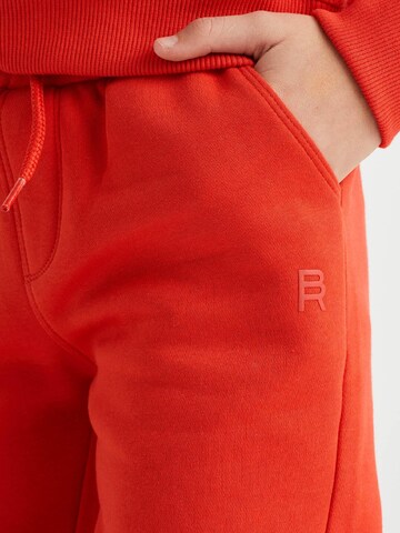 WE Fashion - Tapered Pantalón en rojo