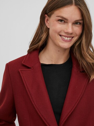 VILA Between-Seasons Coat 'Valji' in Red