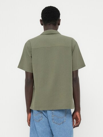 JACK & JONES Классический крой Рубашка 'JJEBREEZE' в Зеленый