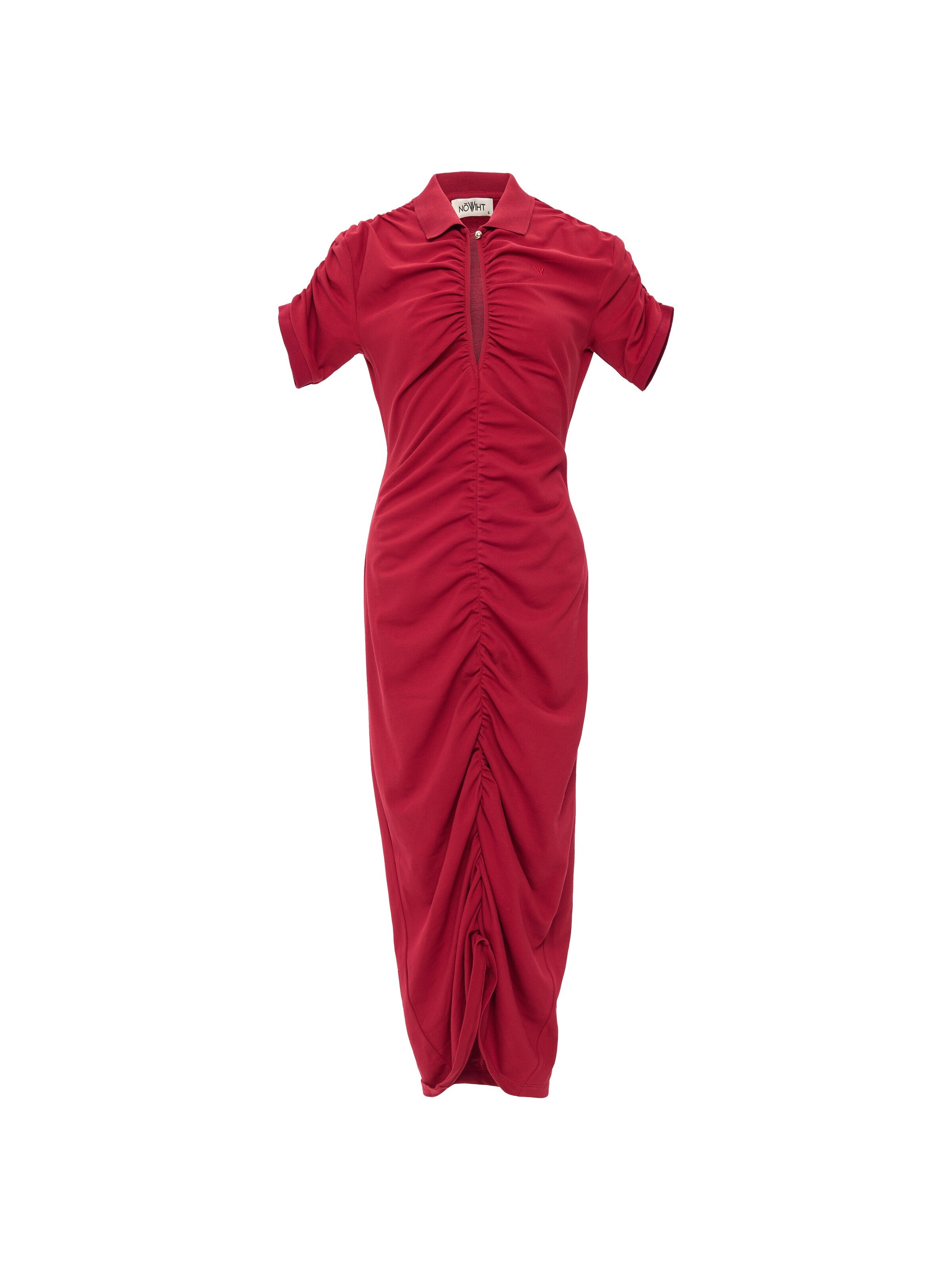 Robe 'Delphine' NOWIHT en rouge : devant