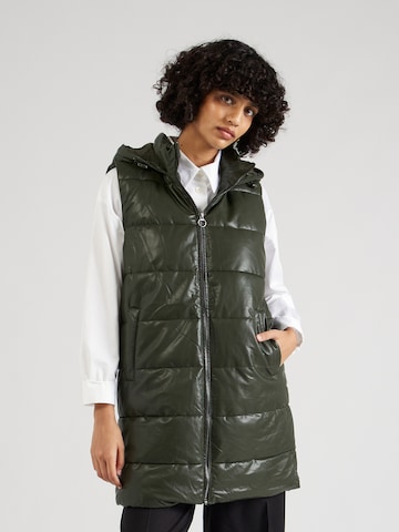 Gilet 'NEW ANJA' ONLY en vert : devant