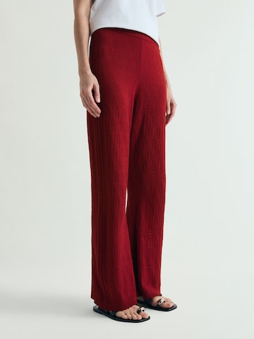 Scalpers Разкроени Панталон ' ' в червено