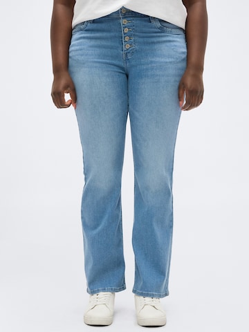 ONLY Carmakoma - regular Vaquero 'CARLAUREN' en azul: frente