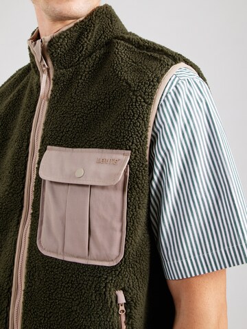 LEVI'S ® Vesta 'Joonie Sherpa Vest' – zelená