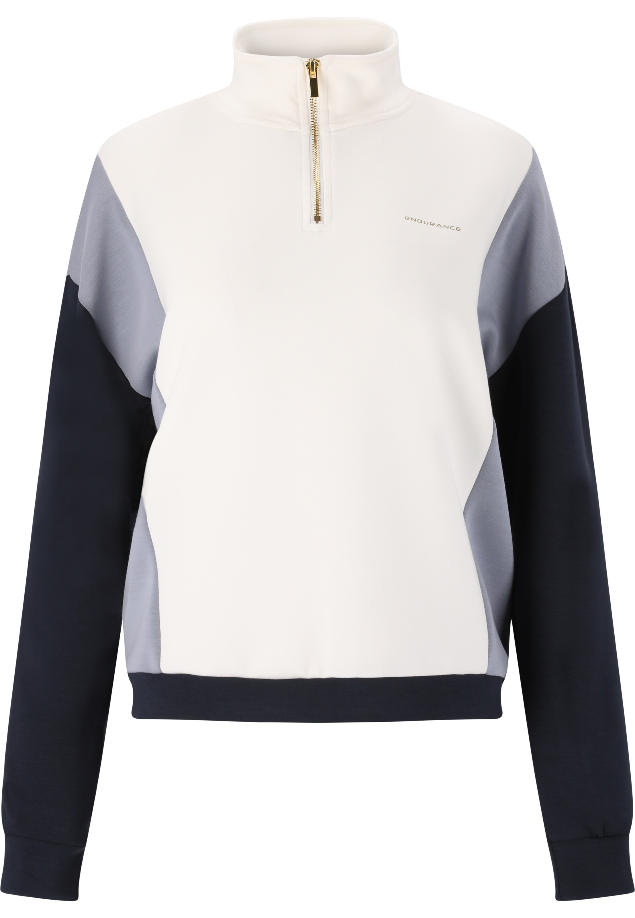 ENDURANCE Sports sweatshirt 'Cosarama' in White: front