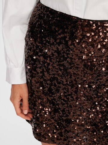 SELECTED FEMME Skirt 'Mallie' in Brown