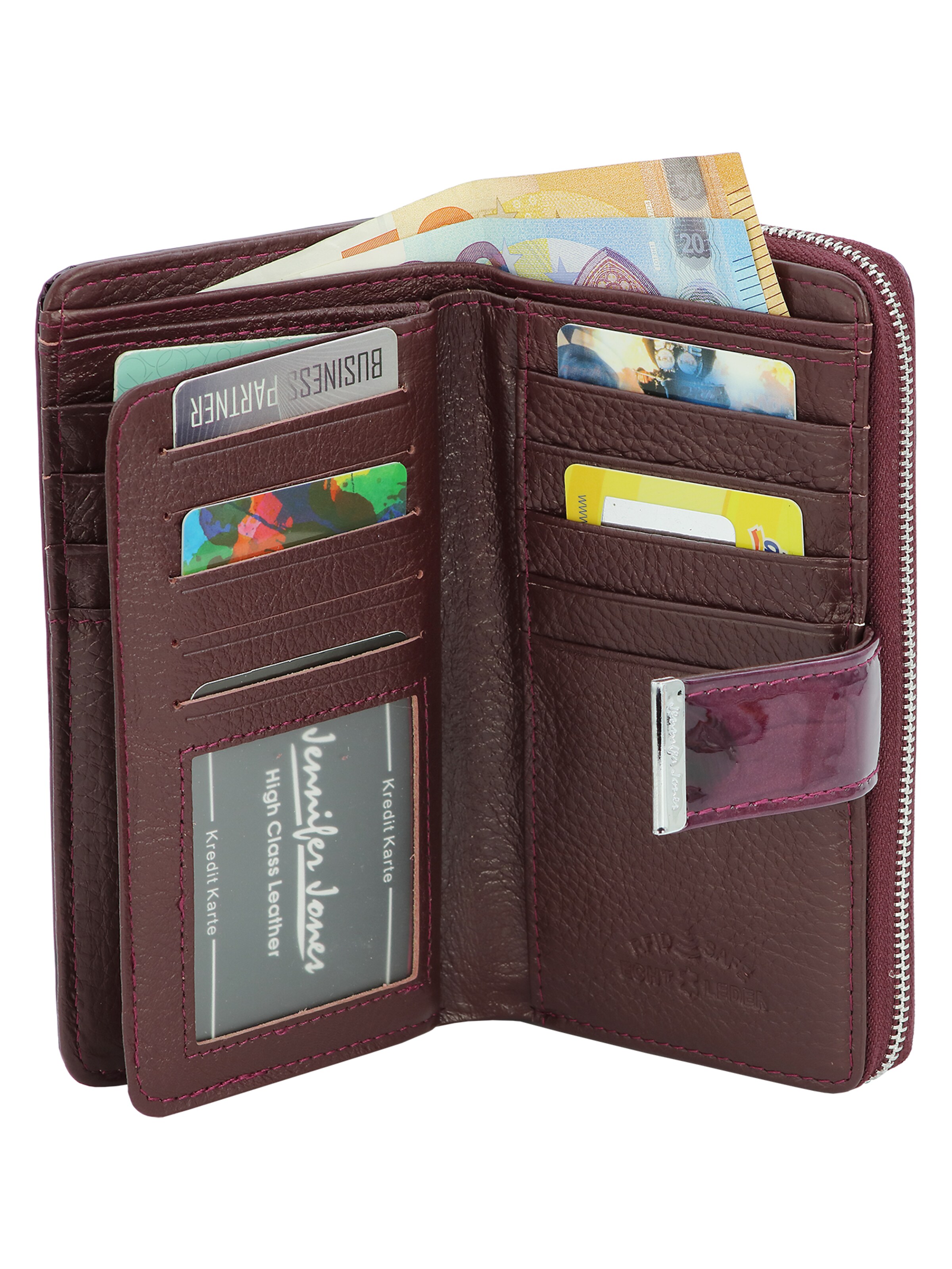 Jennifer Jones Wallet in Red