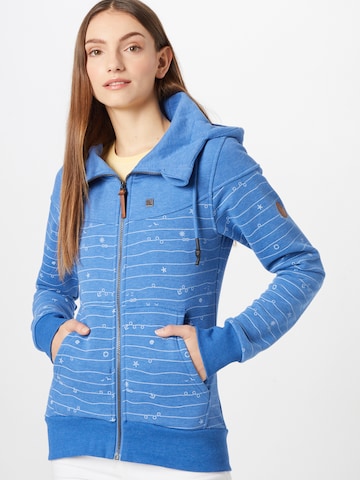 Alife and Kickin Sweatjacke 'PalinaAK' in Blau: predná strana