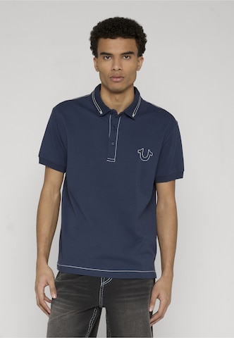 T-Shirt True Religion en bleu : devant