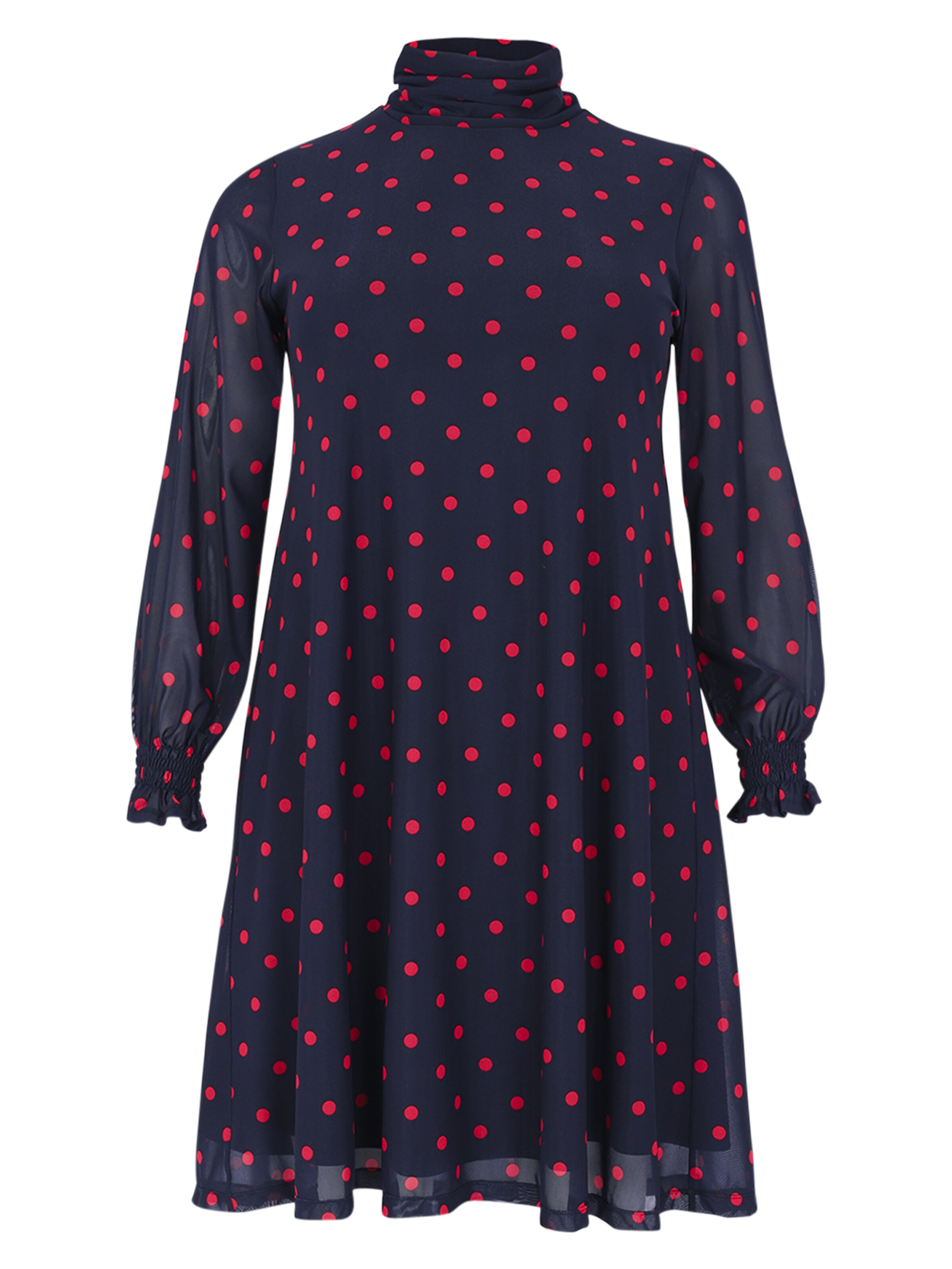 Robe YOEK en bleu : devant