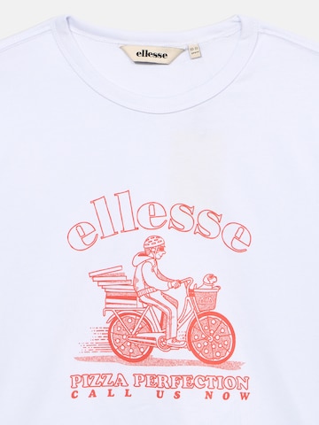 ELLESSE Shirt 'Trattori' in Wit