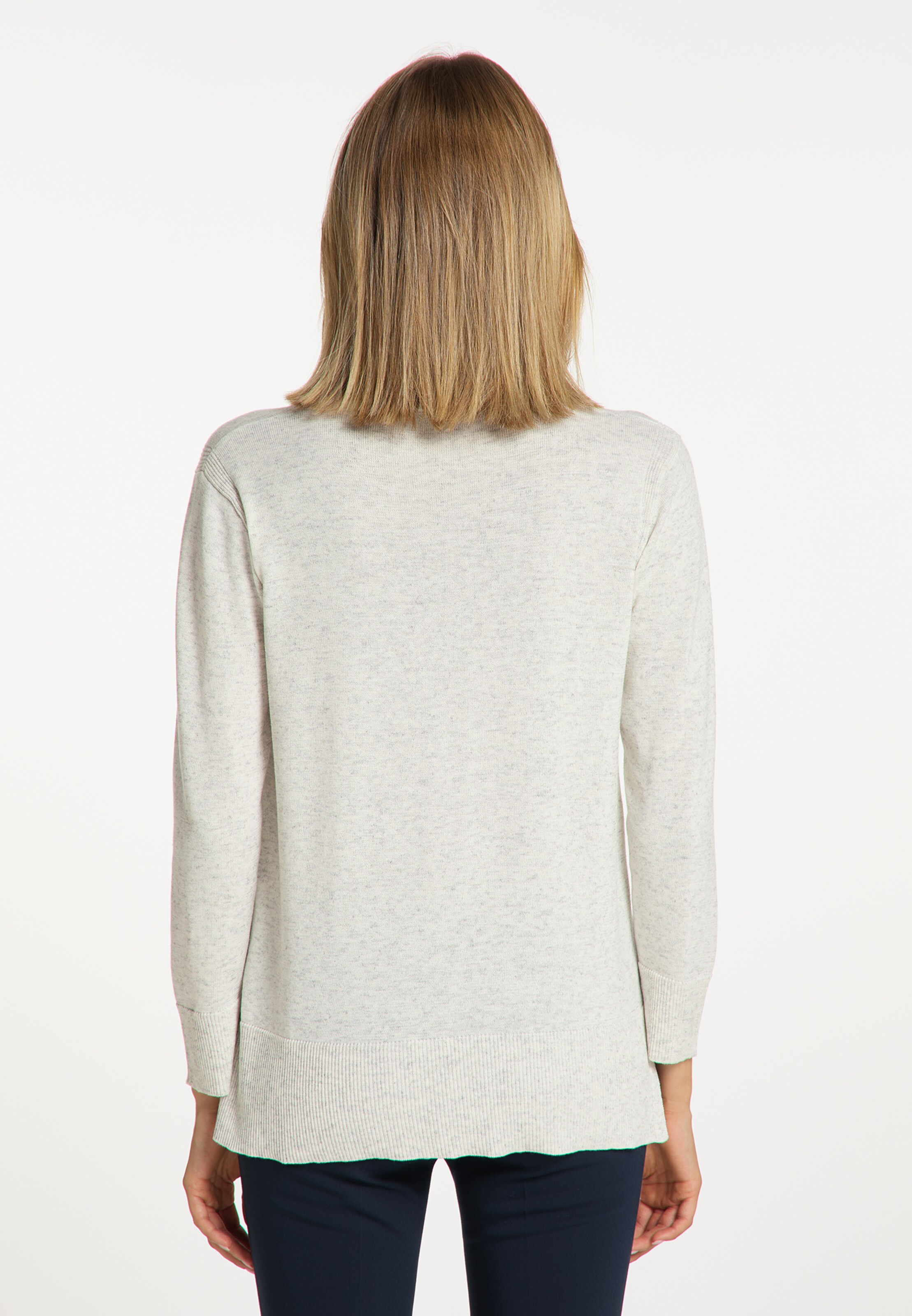Frauen Pullover & Strick usha WHITE LABEL Pullover in Graumeliert - KC31617 Frauen Pullover & Strick usha WHITE LABEL Pullover in Graumeliert - KC31617