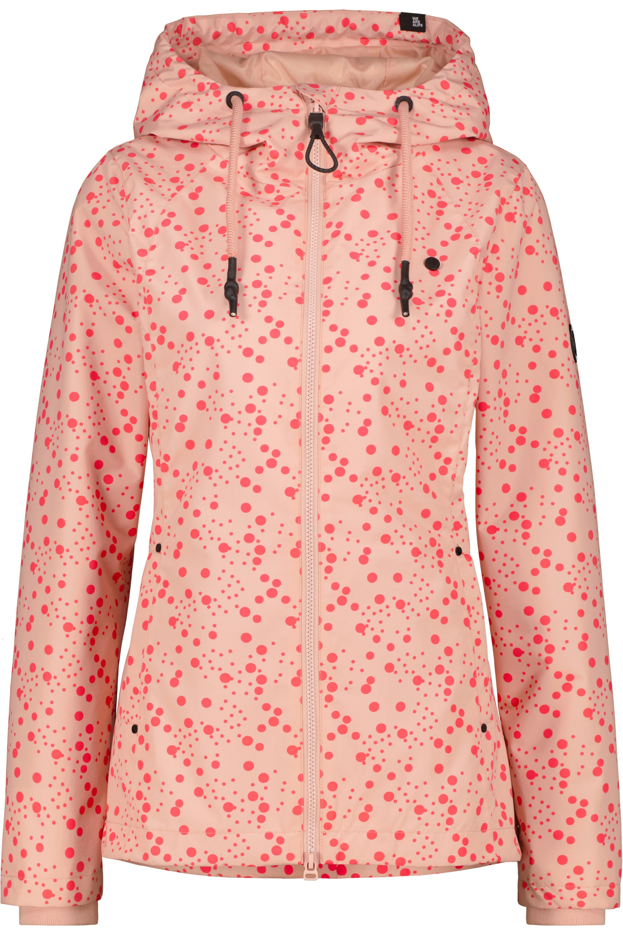 alife & kickin Between-Season Jacket 'LilouAK B' in Orange: front