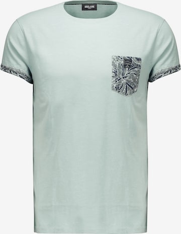 T-Shirt 'Shamar' Deeluxe en bleu : devant