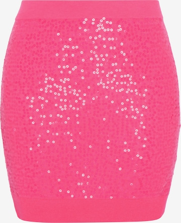 Jupe 'Festive' faina en rose : devant