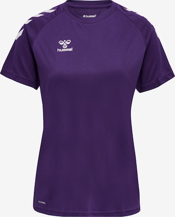 T-shirt fonctionnel Hummel en violet : devant