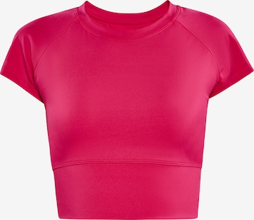 myMo ATHLSR Performance Shirt in Pink: front