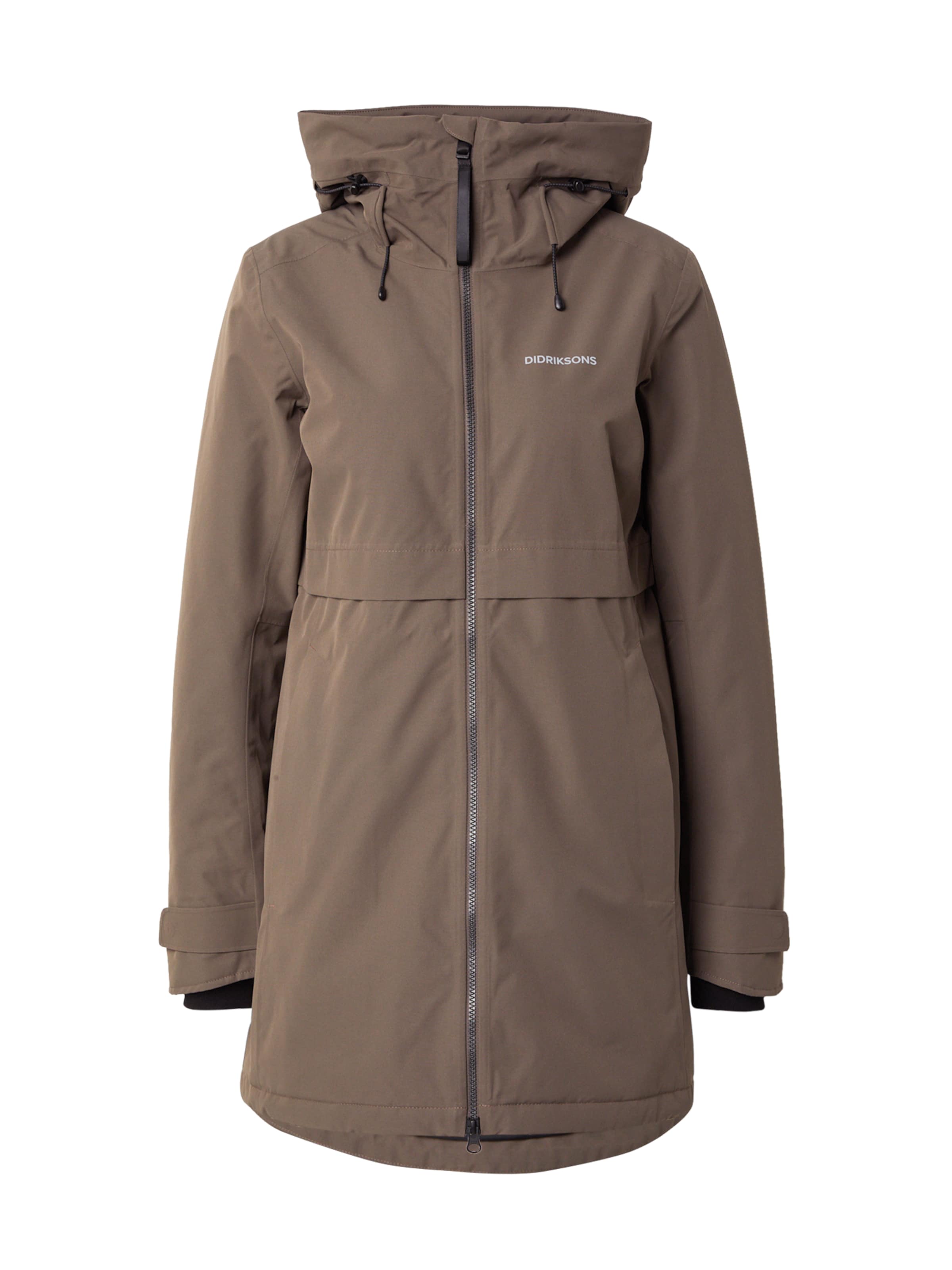 Didriksons Udendørsjakke 'Helle' i brun: forside