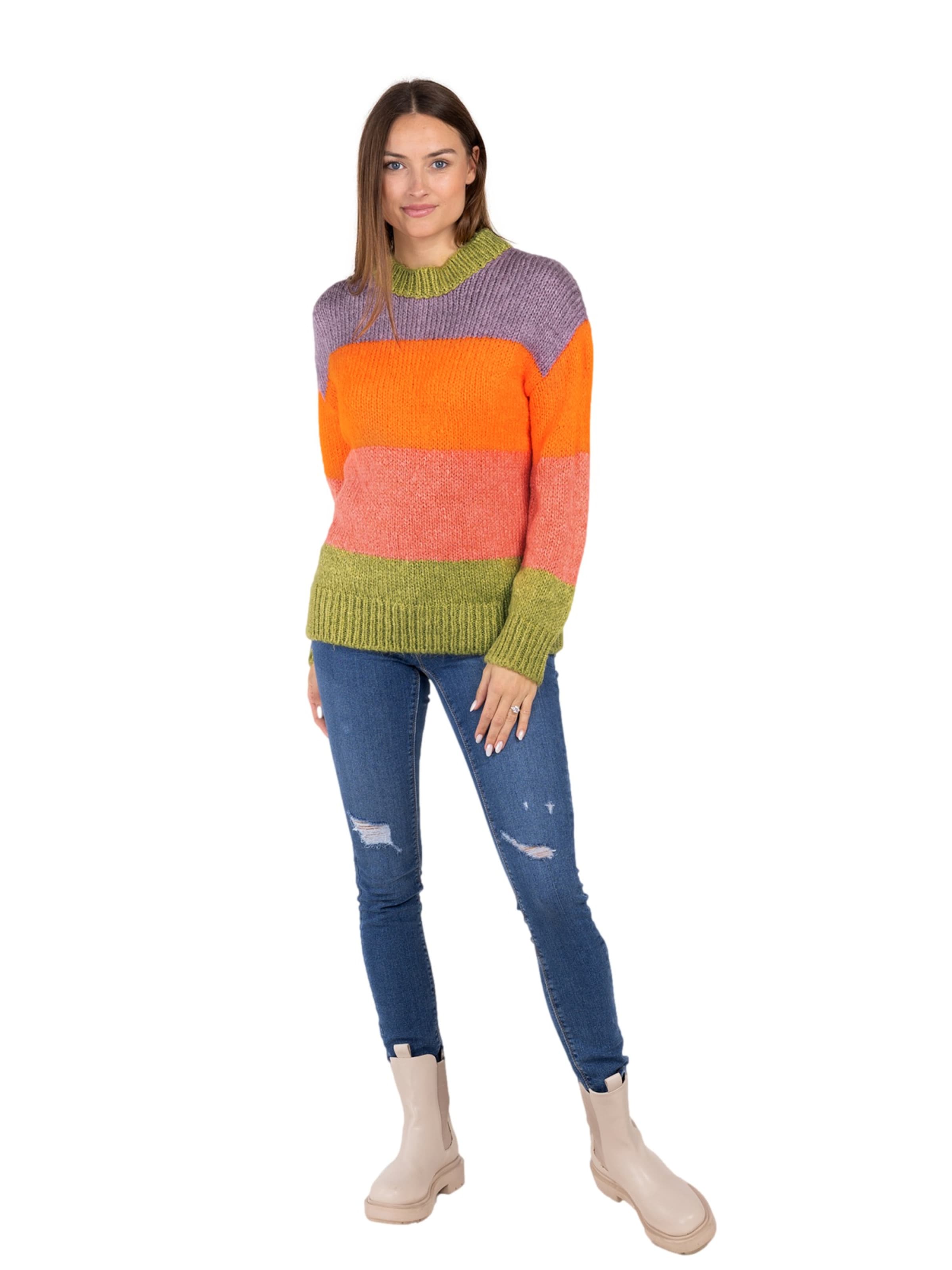 Key Largo Pullover 'SOUL' i grøn