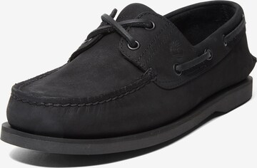 TIMBERLAND Moccasins in Black: front