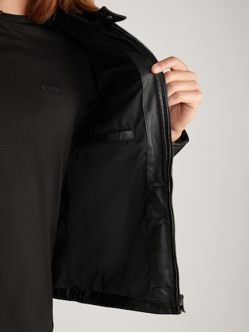 JOOP! Jeans Between-season jacket 'Lima' in Black