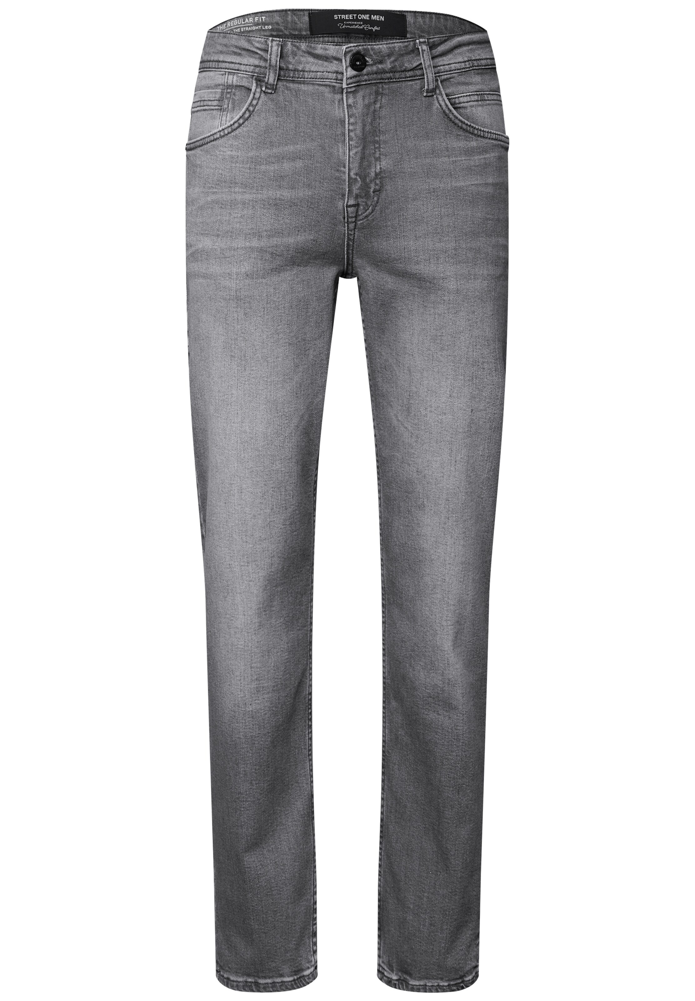 Street One MEN Jeans in mottled grey, Item view