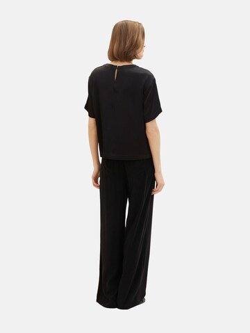 TOM TAILOR - Blusa en negro