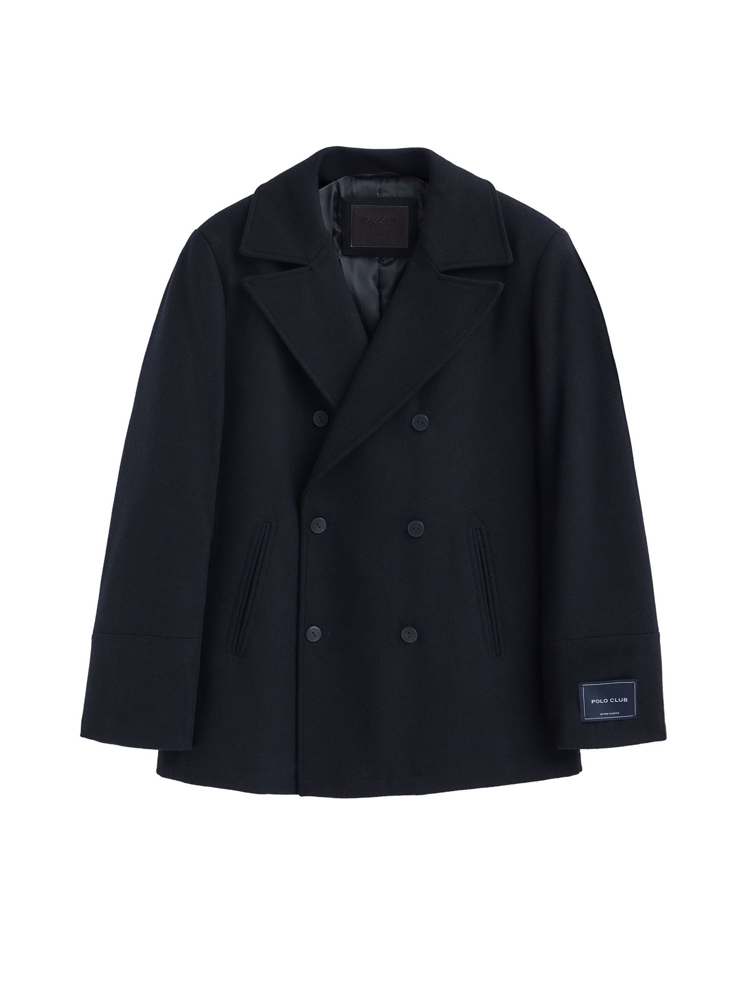 Polo Club Between-Seasons Coat ' ' in Blue: front