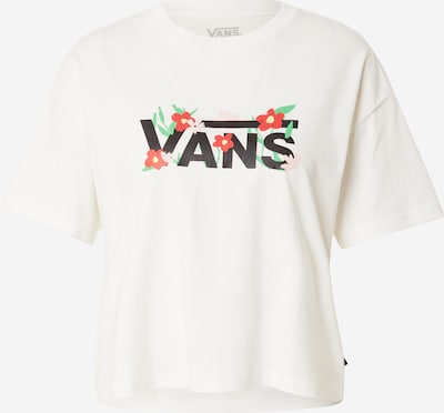 VANS T-Shirt in hellgrün / rot / schwarz / weiß, Produktansicht