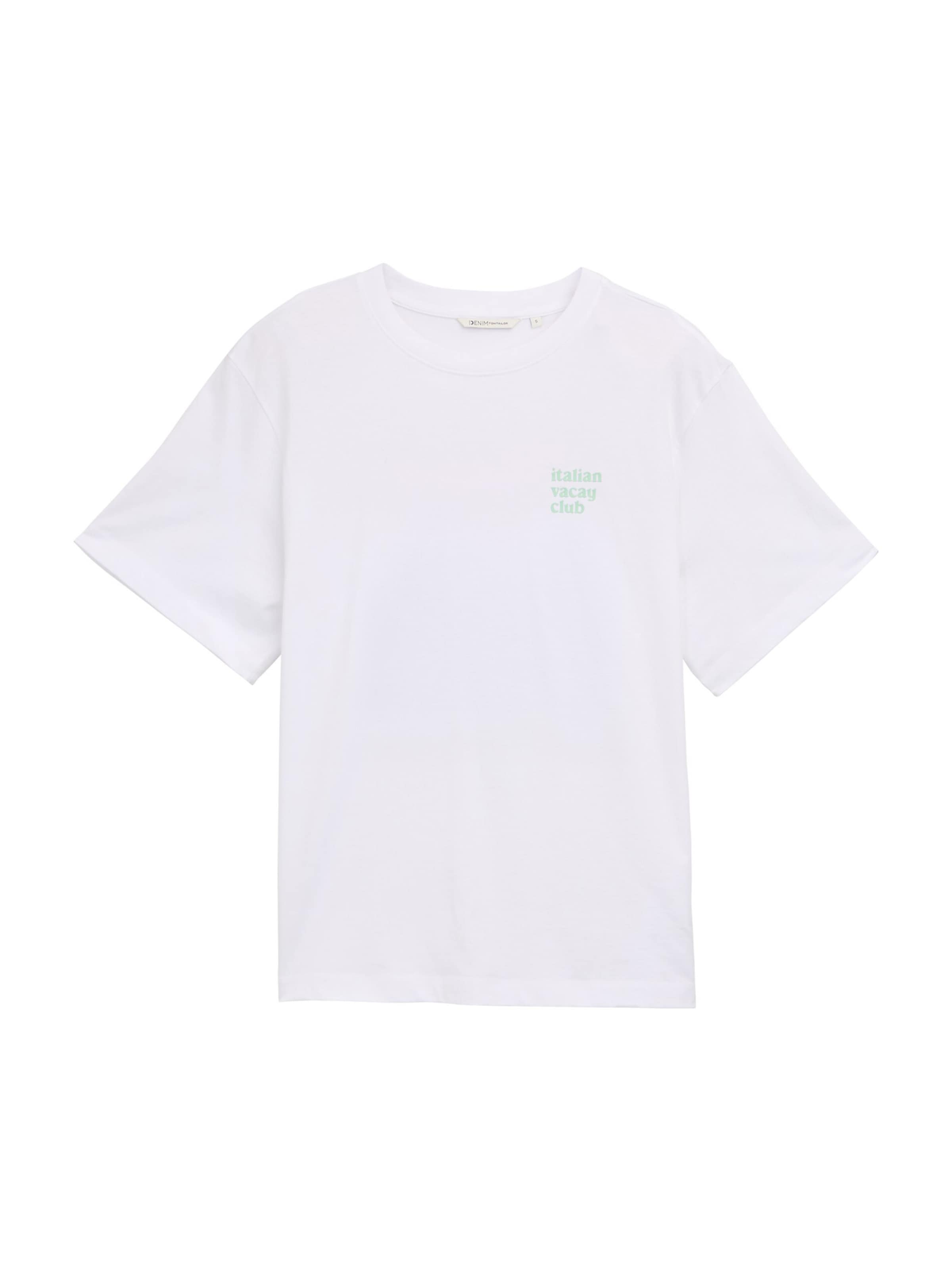 TOM TAILOR DENIM Särk, värv valge: eest vaates