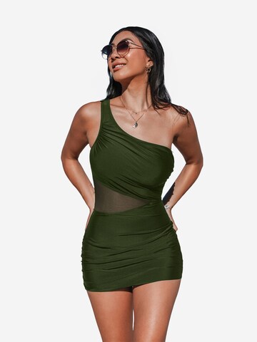 Cupshe Swimsuit Dress in Green