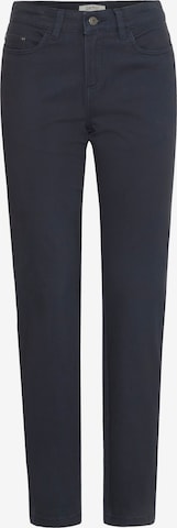 Pantaloni chino 'Pisla' di Oxmo in blu: frontale