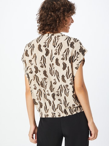 comma casual identity Bluse in Beige