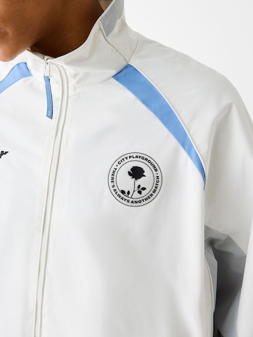 Bershka Between-season jacket in White