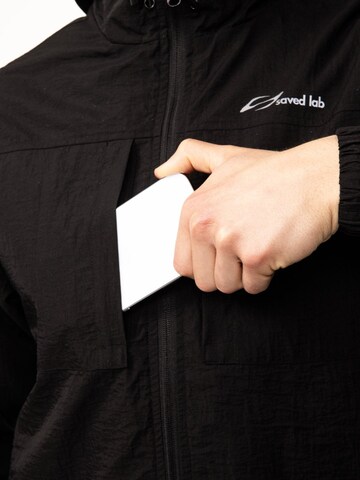 saved lab Athletic Jacket in Black