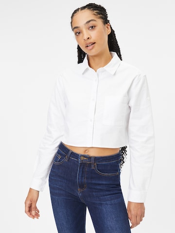 AÉROPOSTALE Blouse in Wit: voorkant
