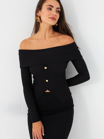 Cool & Sexy T-shirt i svart: framsida