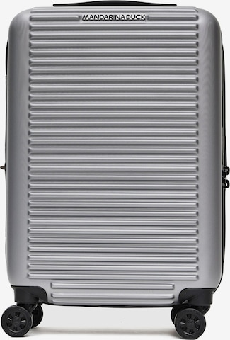 MANDARINA DUCK Cart 'Tank Case' in Silver: front