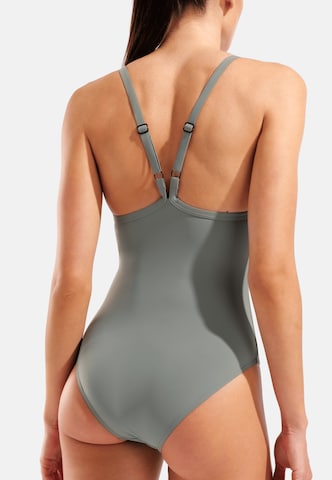 ARENA Бюстье Купальник 'Mesh Equals' в Зеленый