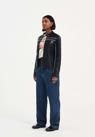 Veste mi-saison 'Panther Lightening' Ed Hardy en noir