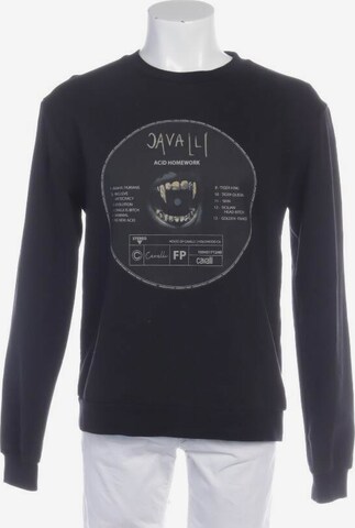 Cavalli Class Sweatshirt & Zip-Up Hoodie in S in Black: front