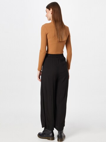 Wide Leg Pantalon 'Dacia Amber' Kaffe en noir