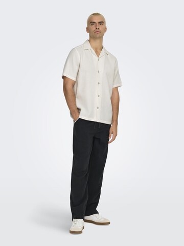 Only & Sons Regular fit Overhemd 'ONSBertil' in Wit