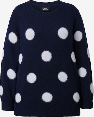 Ulla Popken Pullover in Blau: Vorderseite